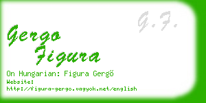 gergo figura business card
